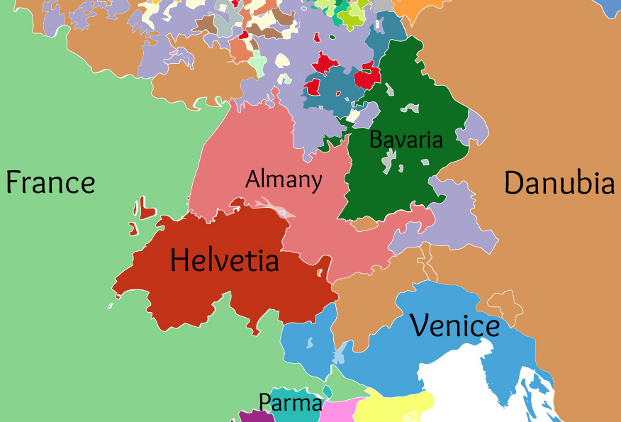 Almany Map