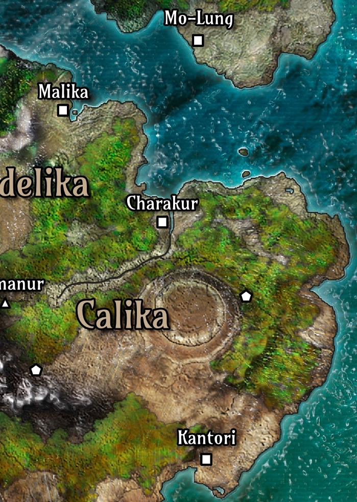 Mini Map of Calika