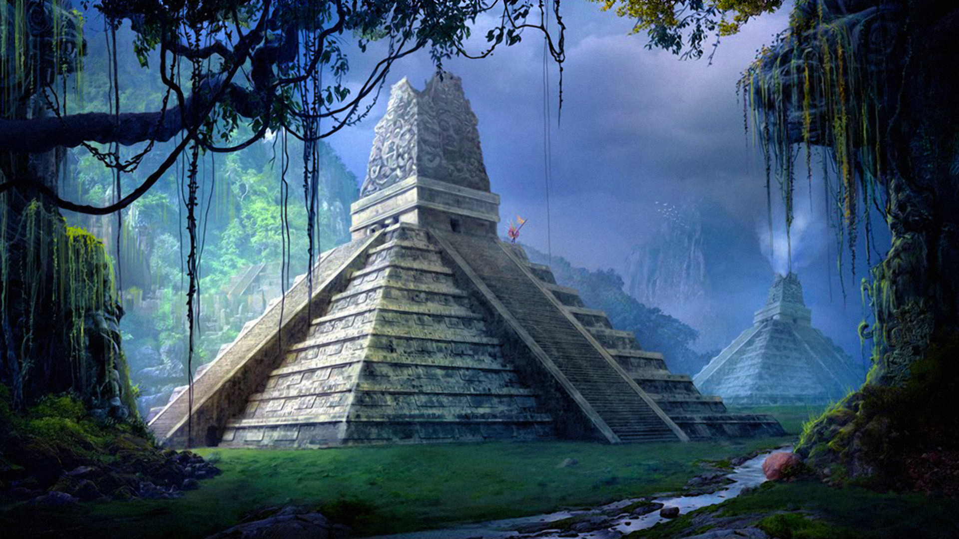 Кроме пирамид храмов и дворцов. Пирамида Майя арт. Затерянный город пирамиды Майя. Затерянный город пирамиды Майя Ацтеки. Эльдорадо древний город инков Art.