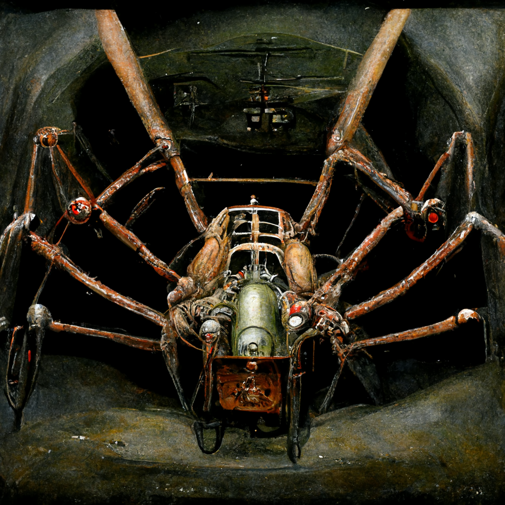 MidJourney of Iron Spider