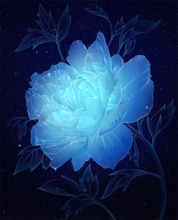 The Phantom Blossom (Blue)
