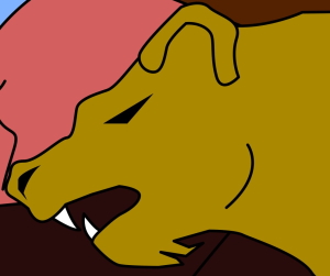 Tree bear featured in one of Raaezen's Story Windows