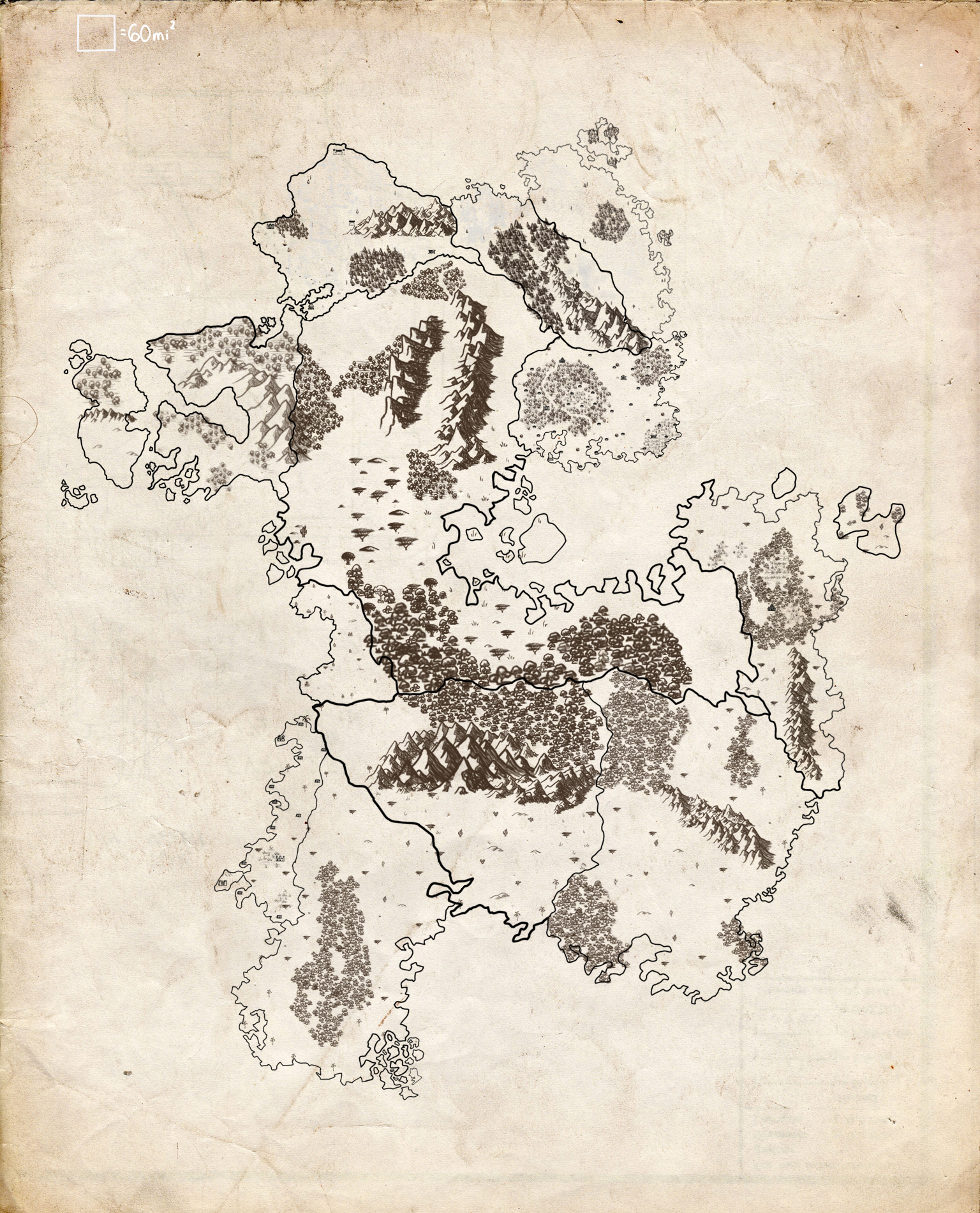 Syrioc Decorative map