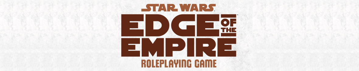 Fantasy Flight Games - Star Wars RPG system (Edge of the Empire) cover