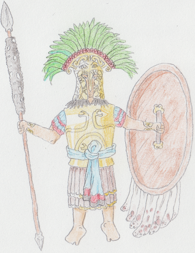 Ancient pakran warrior