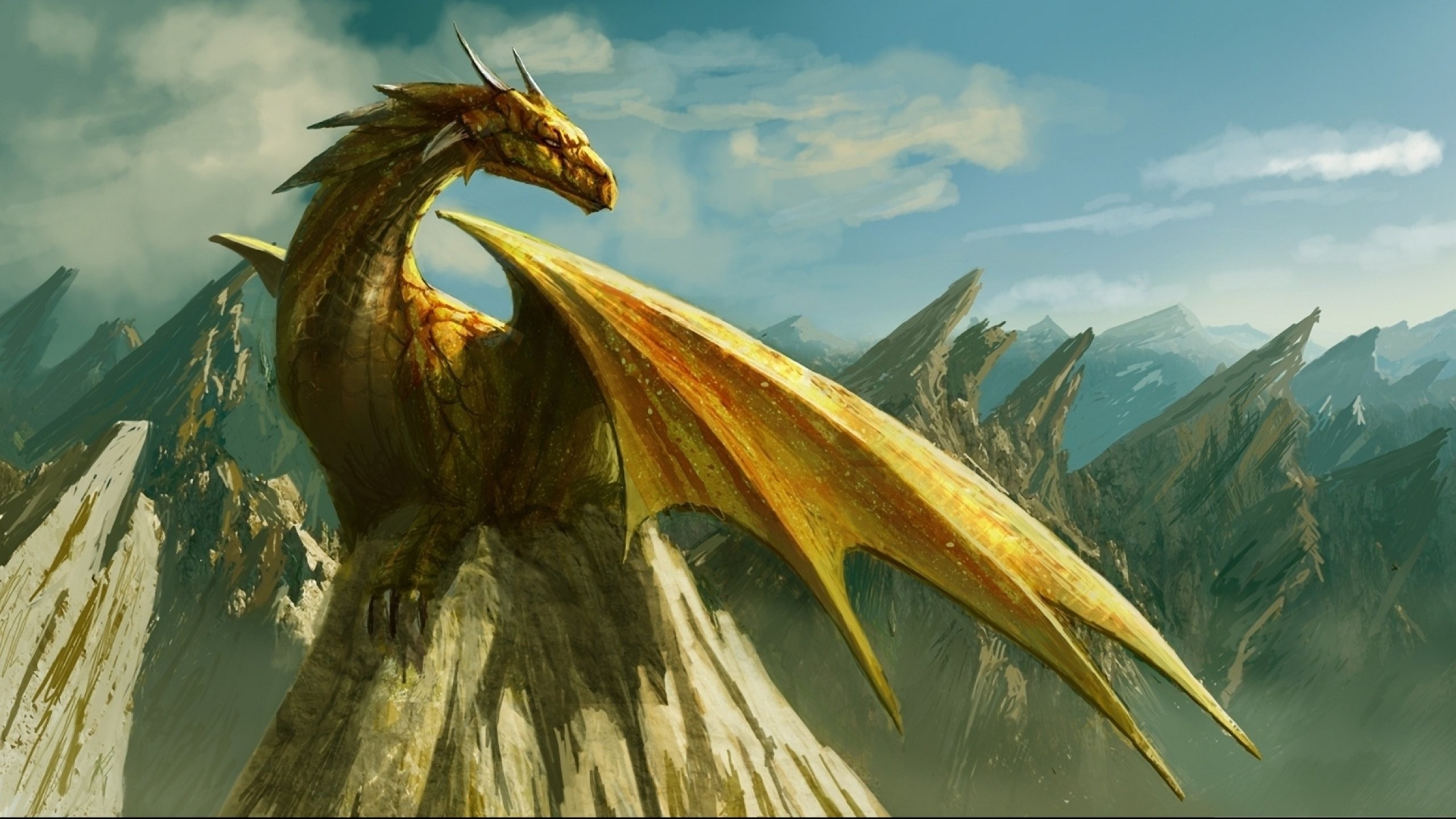 Картина дракон