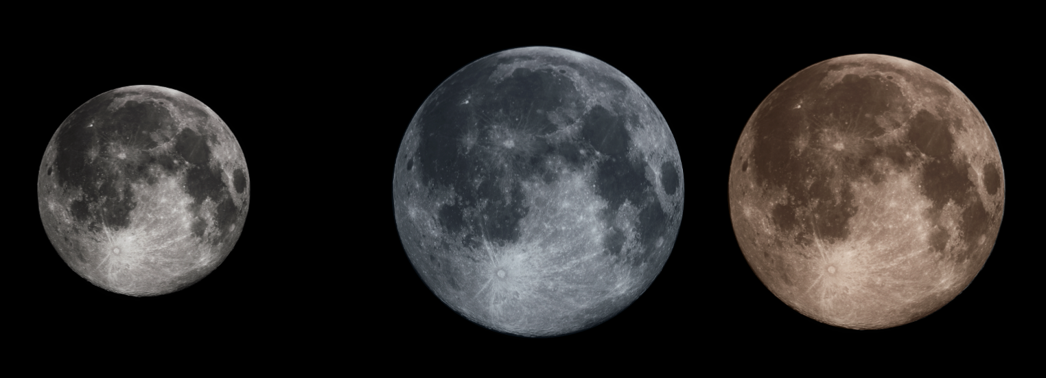 Earth / Neyush Moon Comparison (apparent size)
