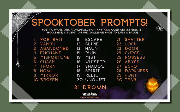 Spooktober prompts