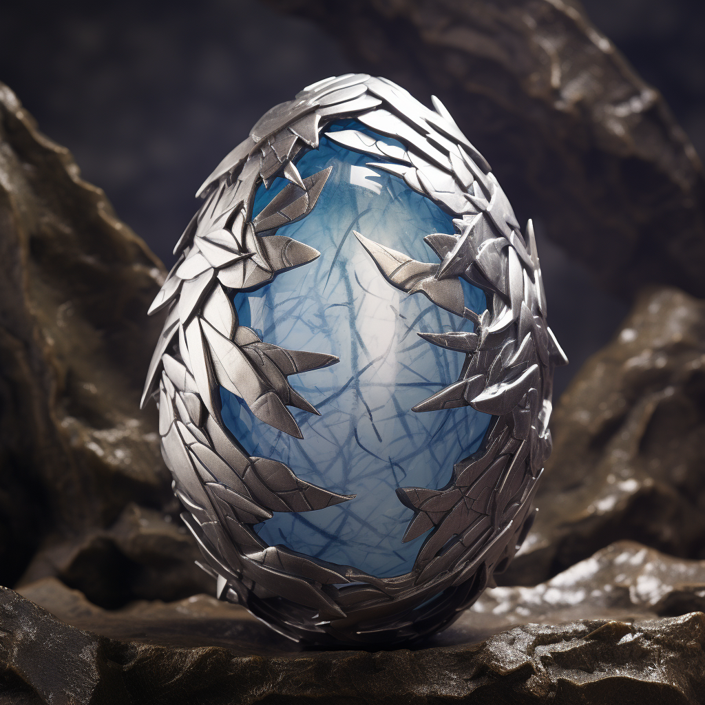 Mithril Dragon Egg