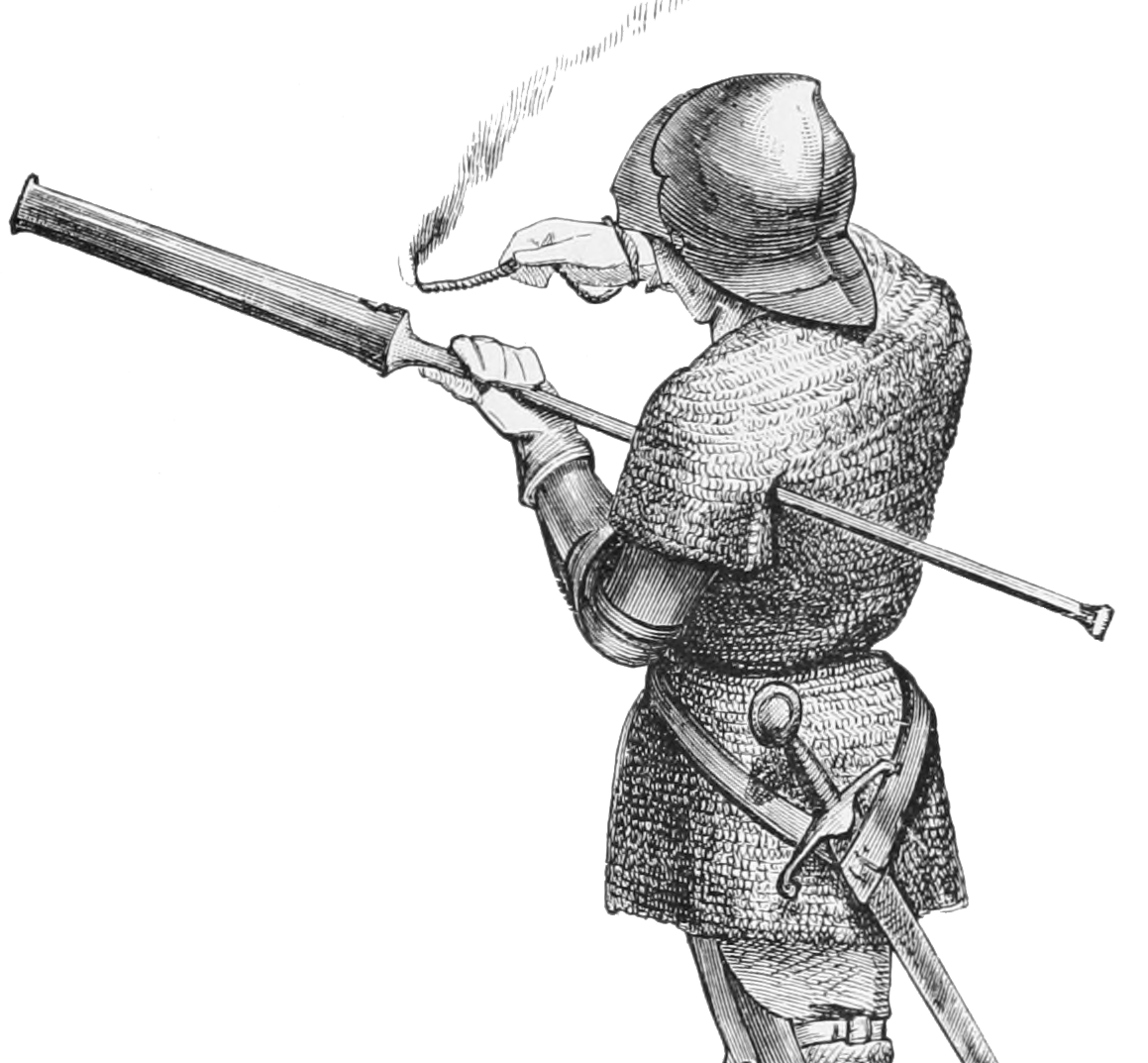 Огнестрельное оружие 14 век. Ручница огнестрельное оружие 14 века-. Первое огнестрельное оружие. Ручница 15 века. Огнестрел против рыцарей 8 букв сканворд