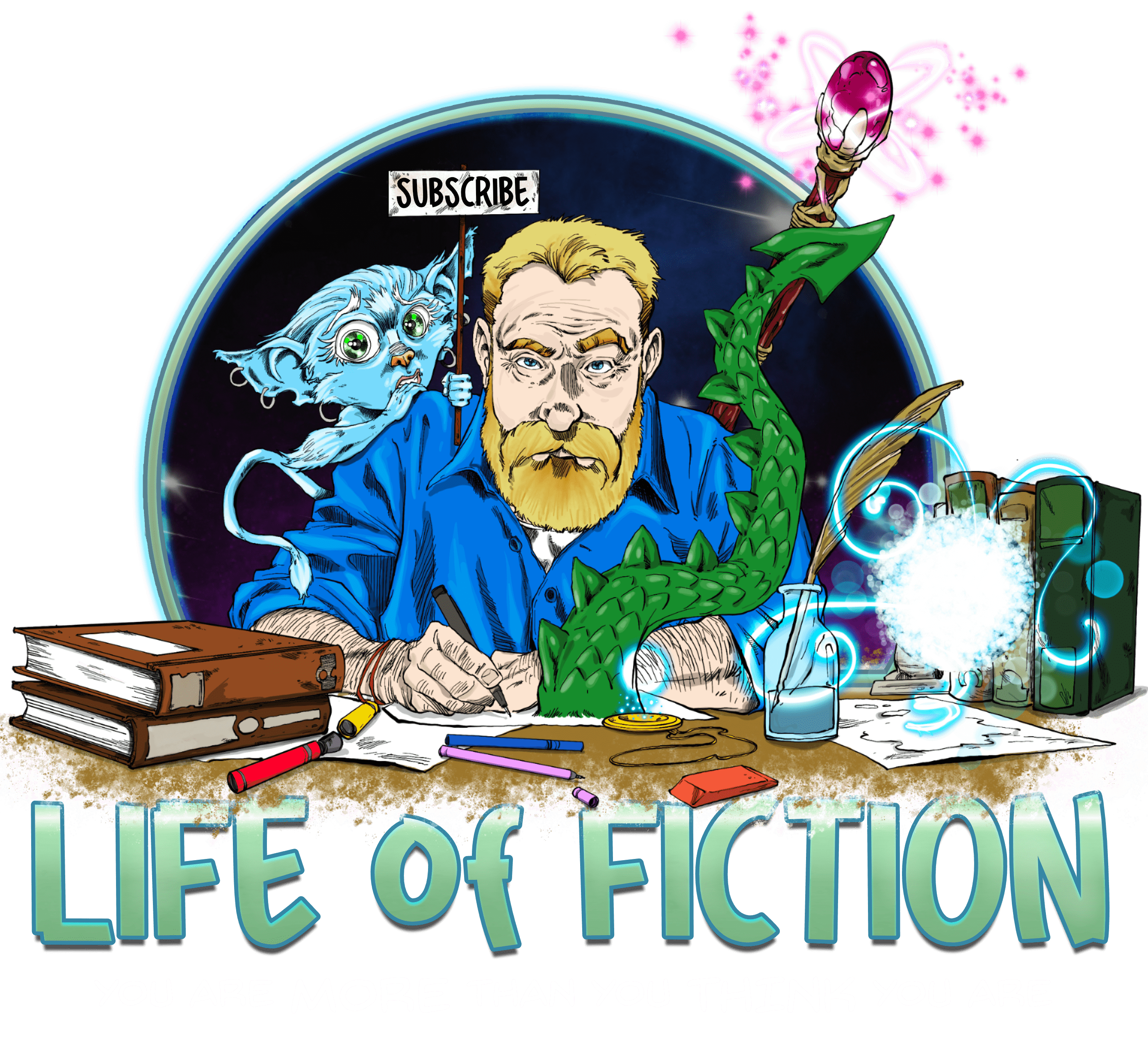 Listen to our Life of Fiction podcast!