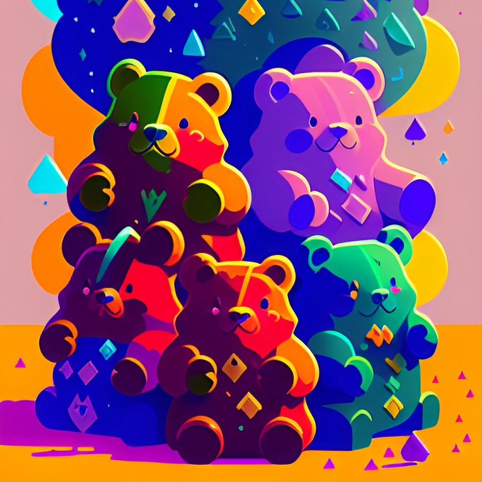 gummy bear army