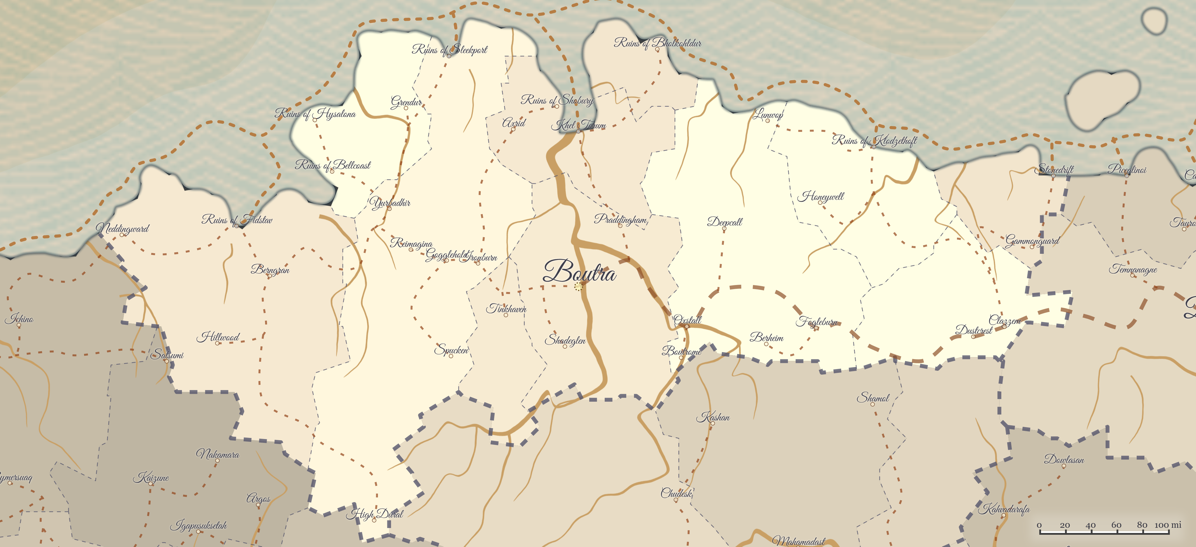 Map of Macanhia