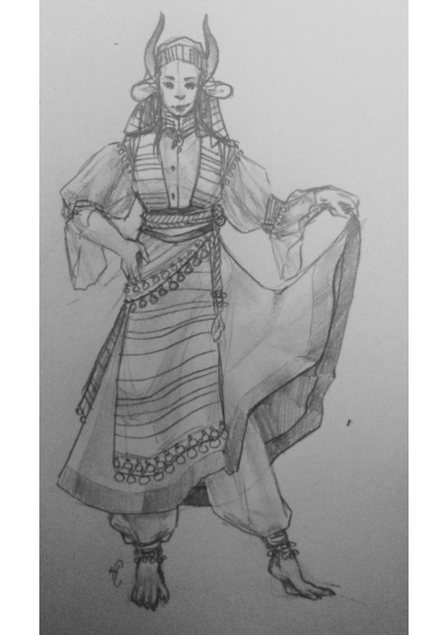 Eastern Baralian Dancing Dress