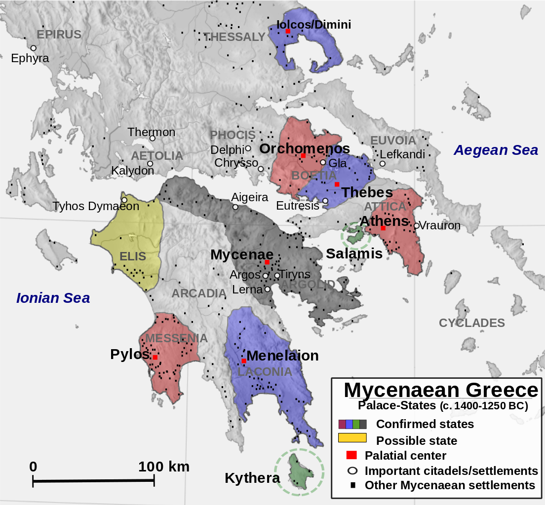 Mycenaean Map