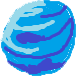 Icon depicting the planet Neptune