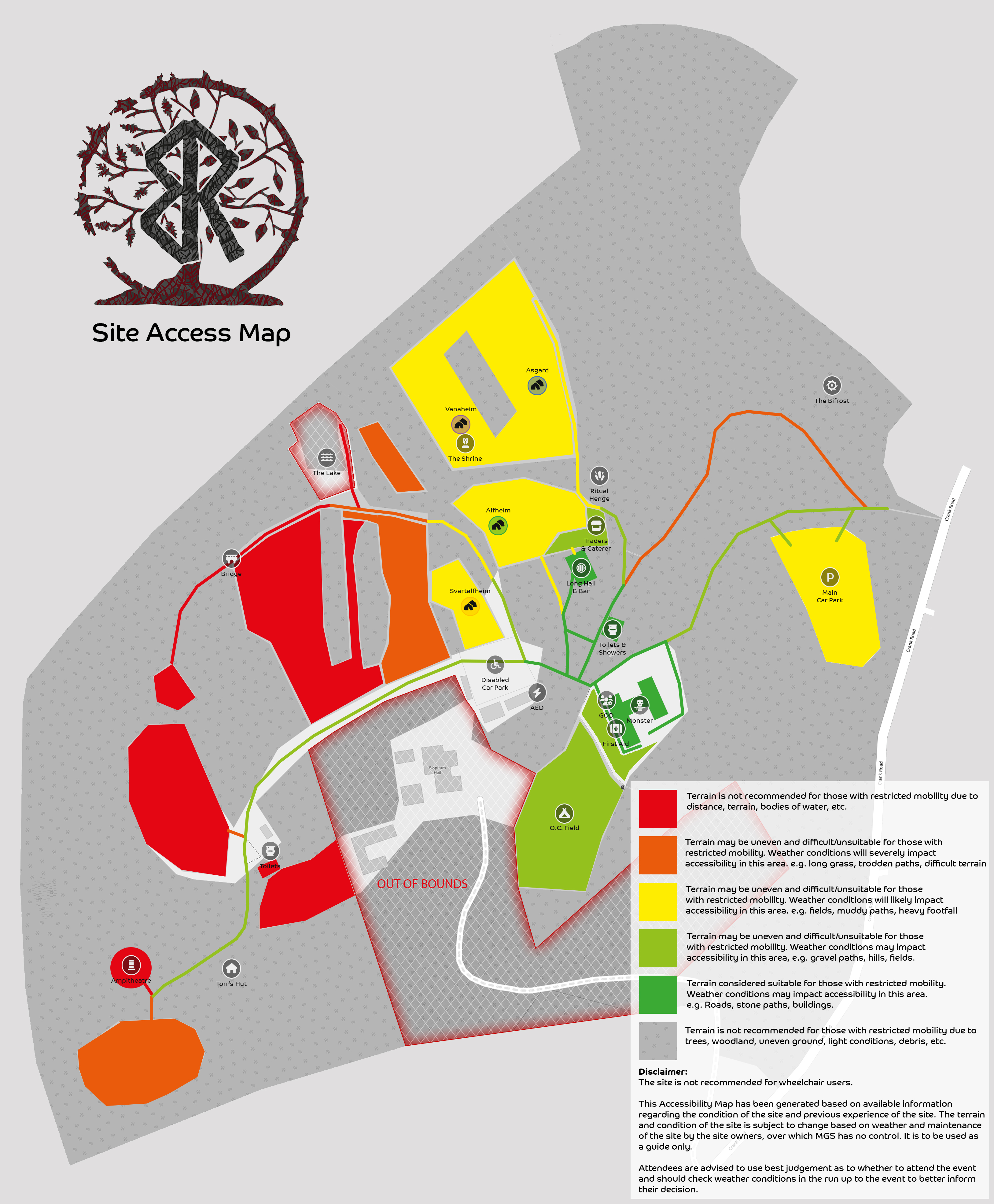 Site Access Map