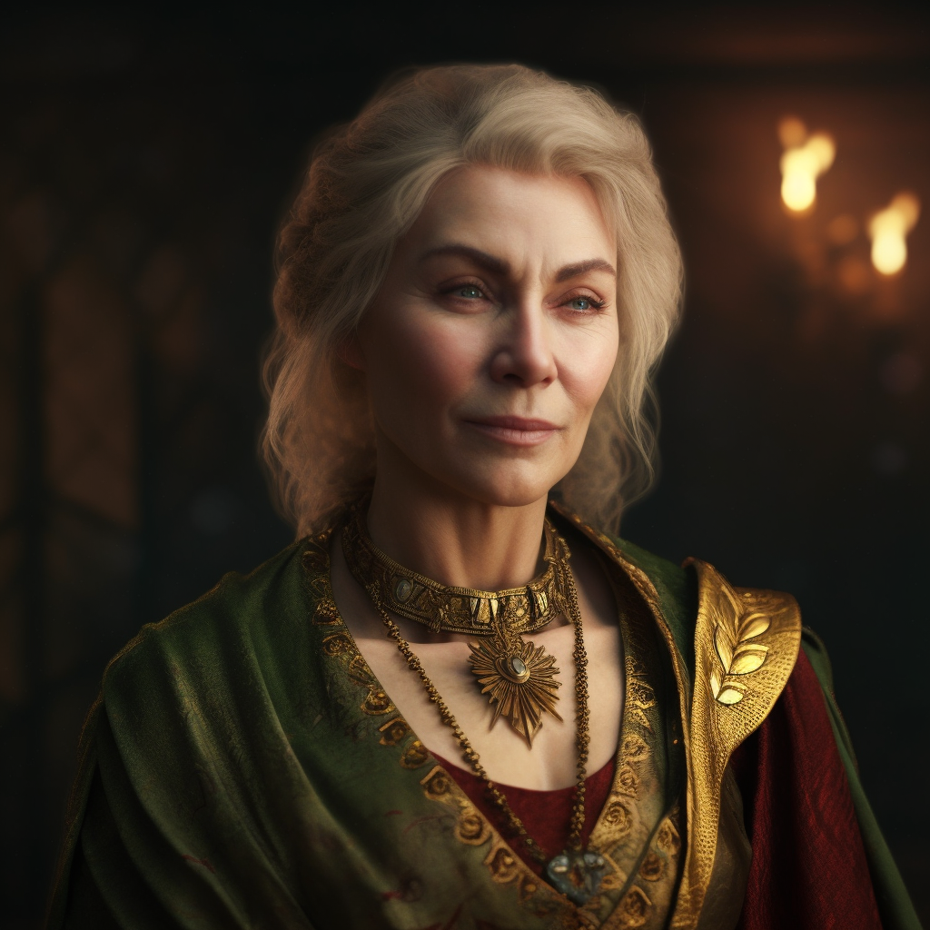 Lady Evelina Lannister Brax Character in A Game of Thrones Chronicle: A ...
