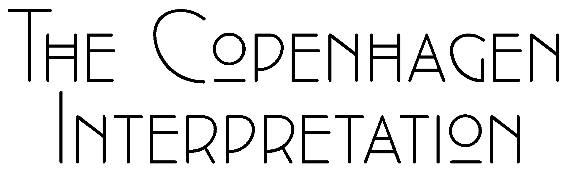 The Copenhagen Interpretation logo