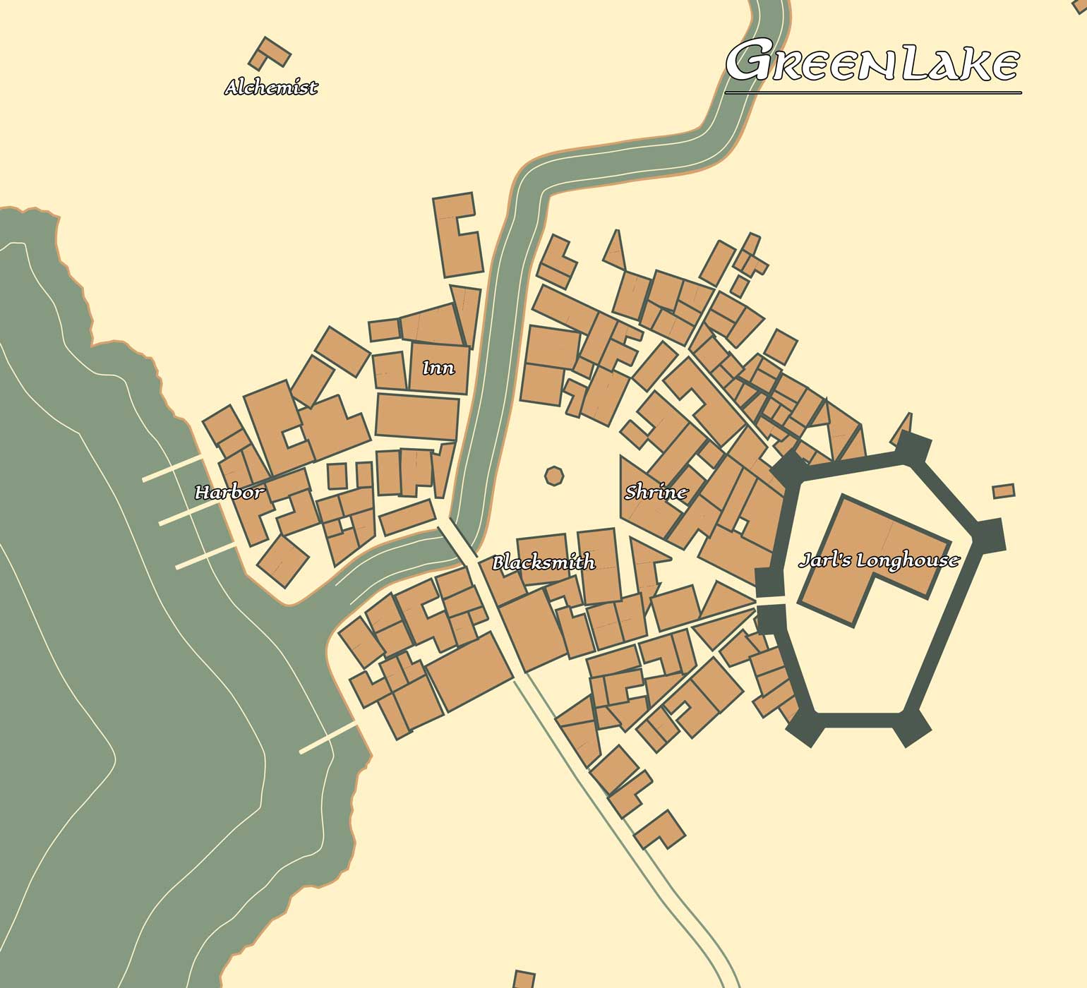 Greenlake Map