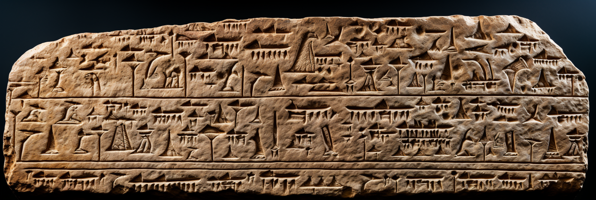 Sumerian tablet depicting aliens and space ships