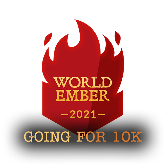 world ember 2021 going for 10k logo