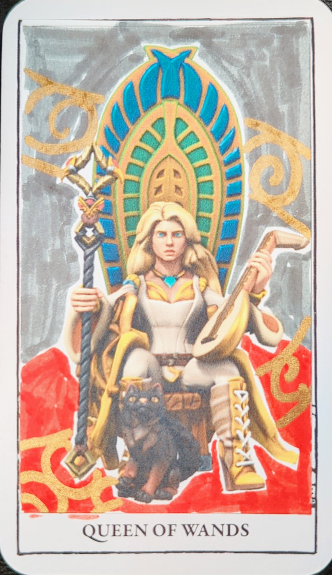 Queen of Wands - Lady Aleonera Molndal