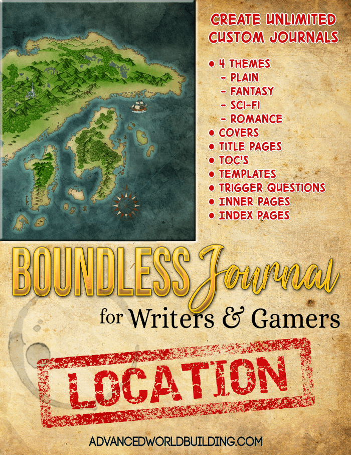 Boundless Locations to set the backdrop to your advetures!