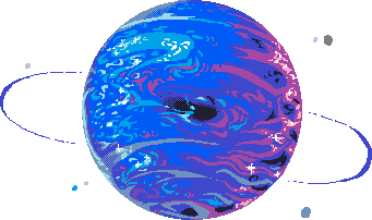 Icon depicting the planet Neptune