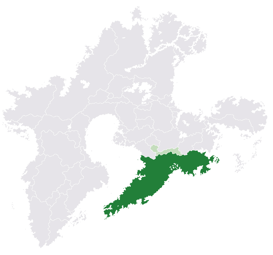 Location of Pallernia