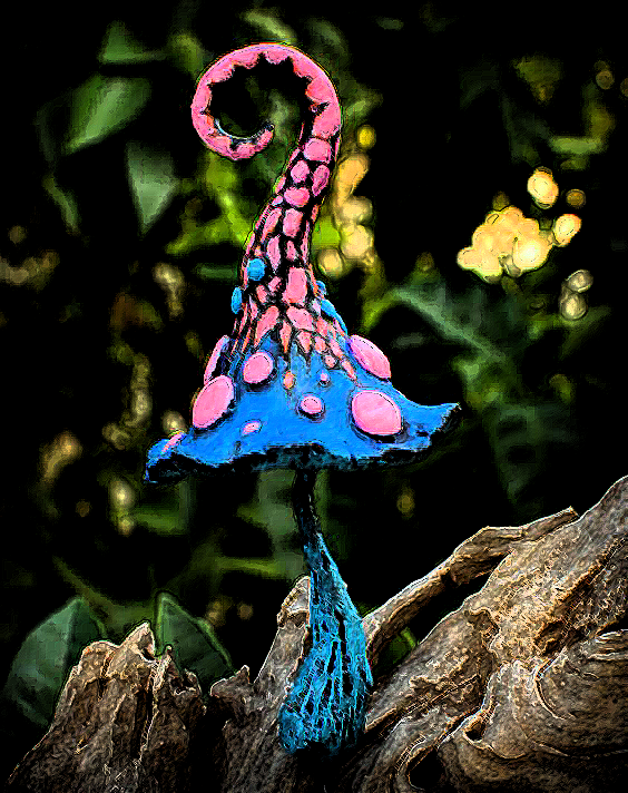 Blue-Pink Funnel Fungi cover