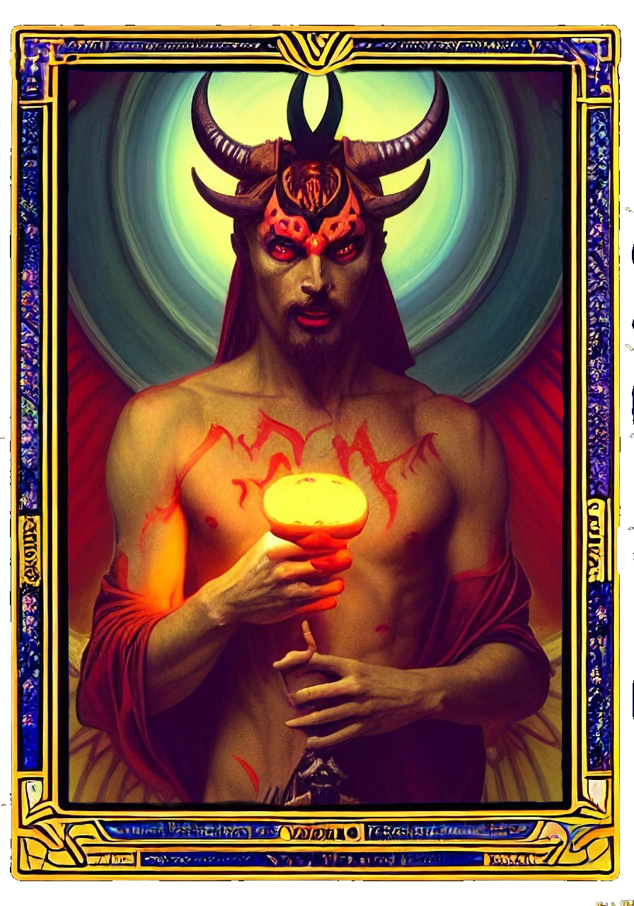 The Demon Czilkir Card