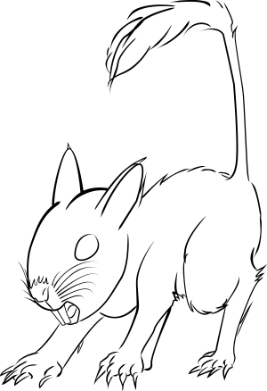 Coloring page of a sttanavoseni