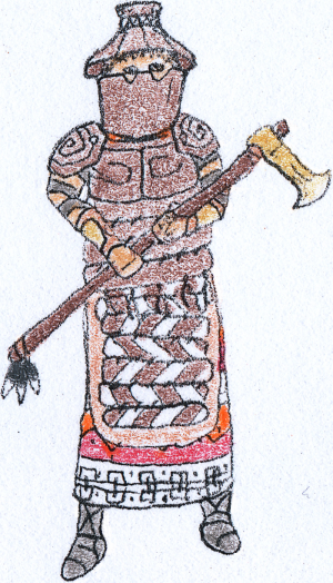 Ameder warrior from Yþól