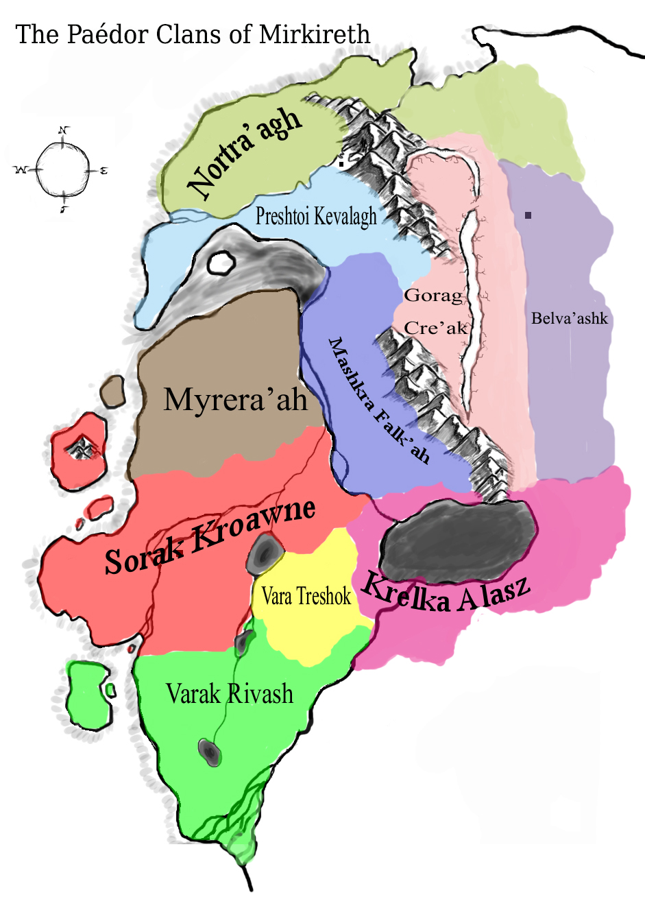 Paédor clan territory