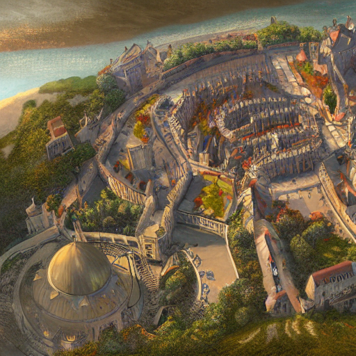 Representation of the Citadel and City of Havere