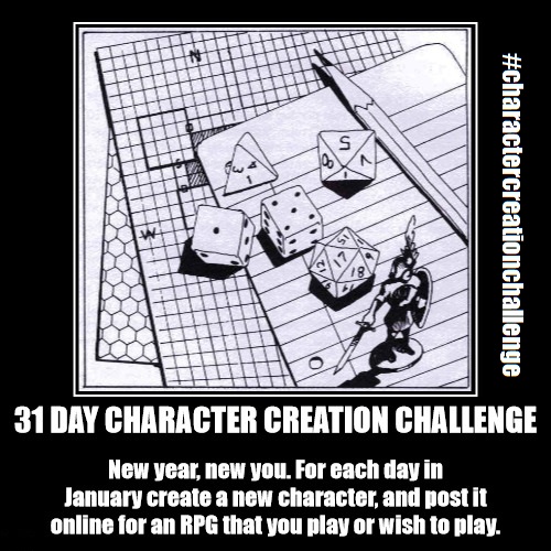 31 Day Character Creation Challenge