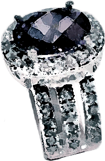 Black Diamond Promise Ring