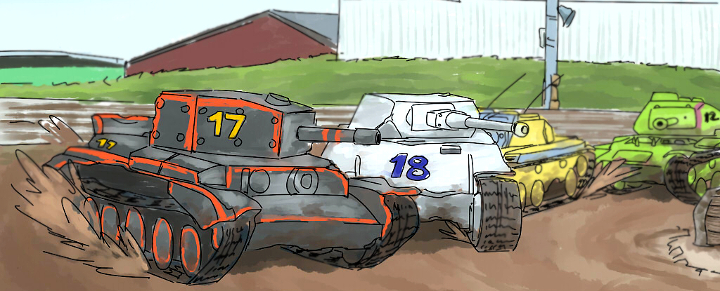 Tank Races cover
