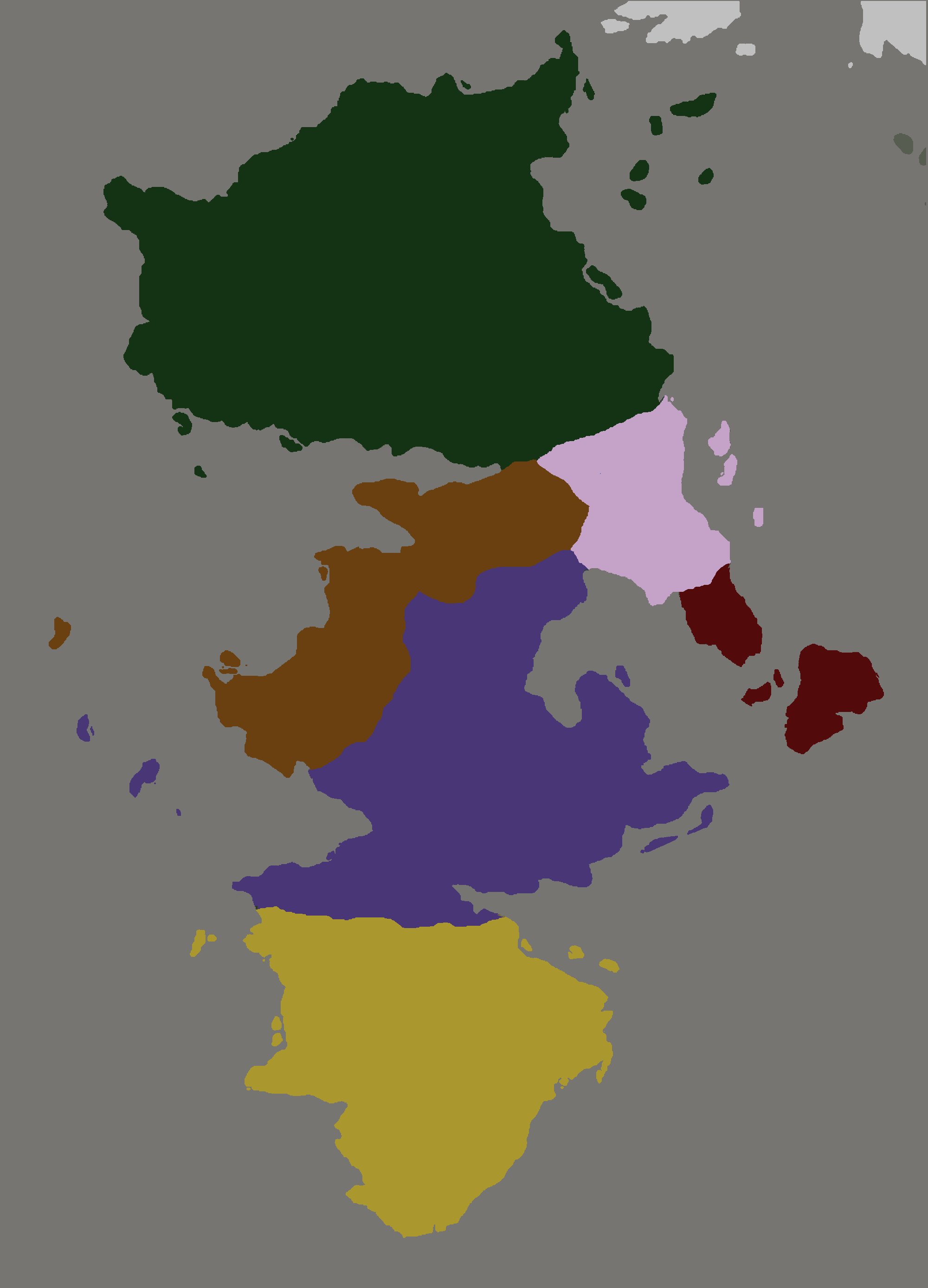 Political Map layer