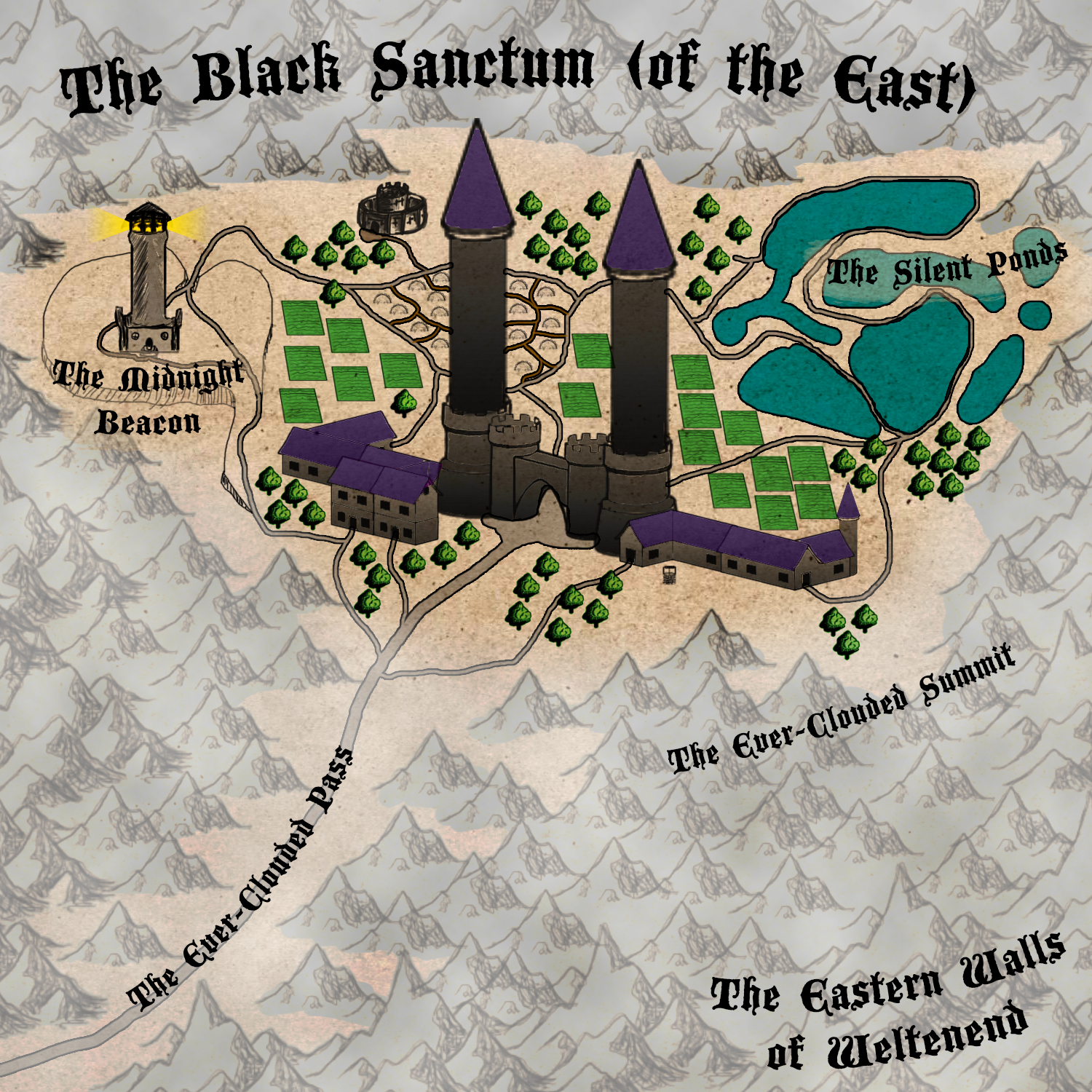 The Black Sanctum of the East cover
