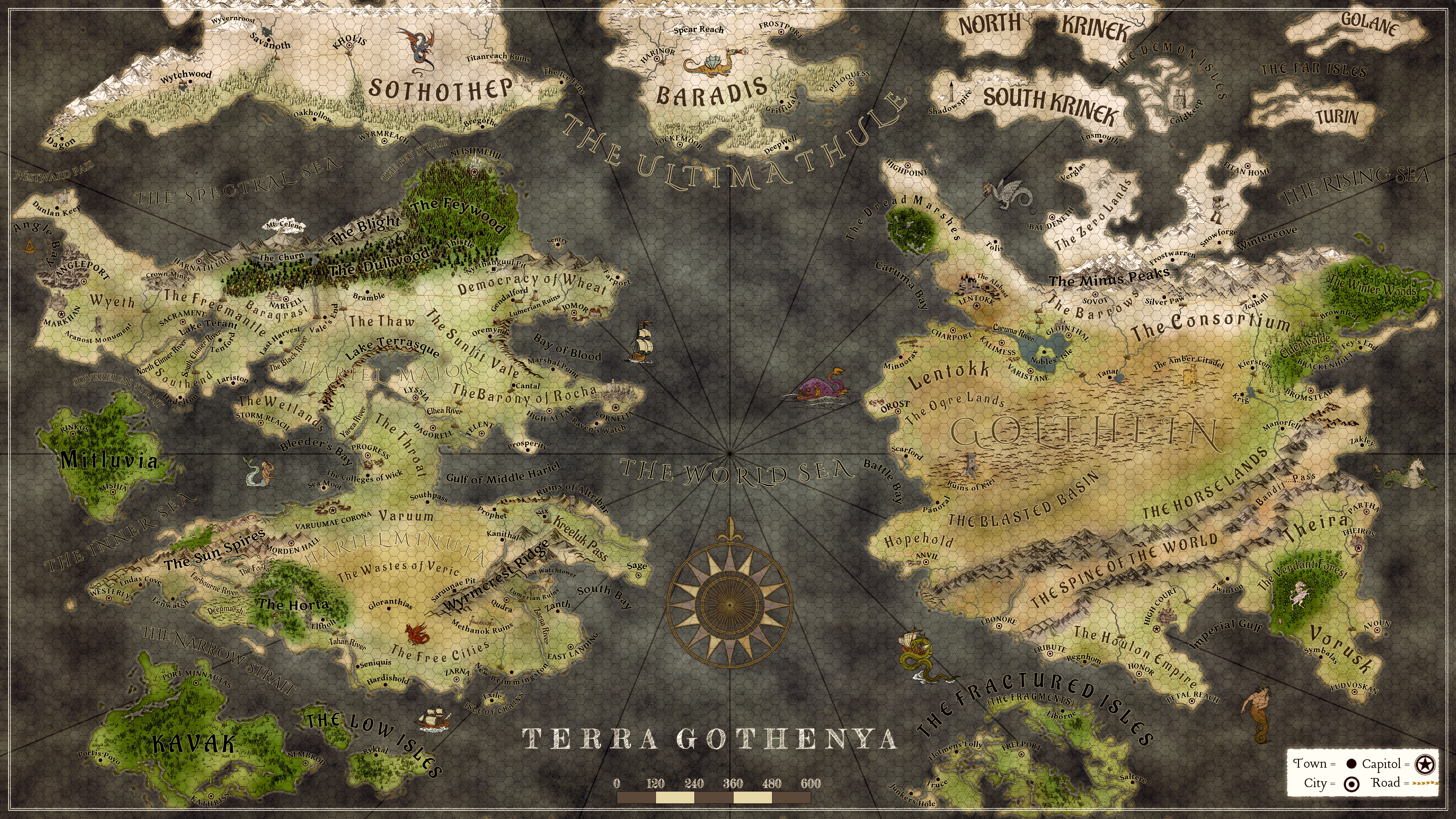 Most detailed Gothenya Map thus far... cover