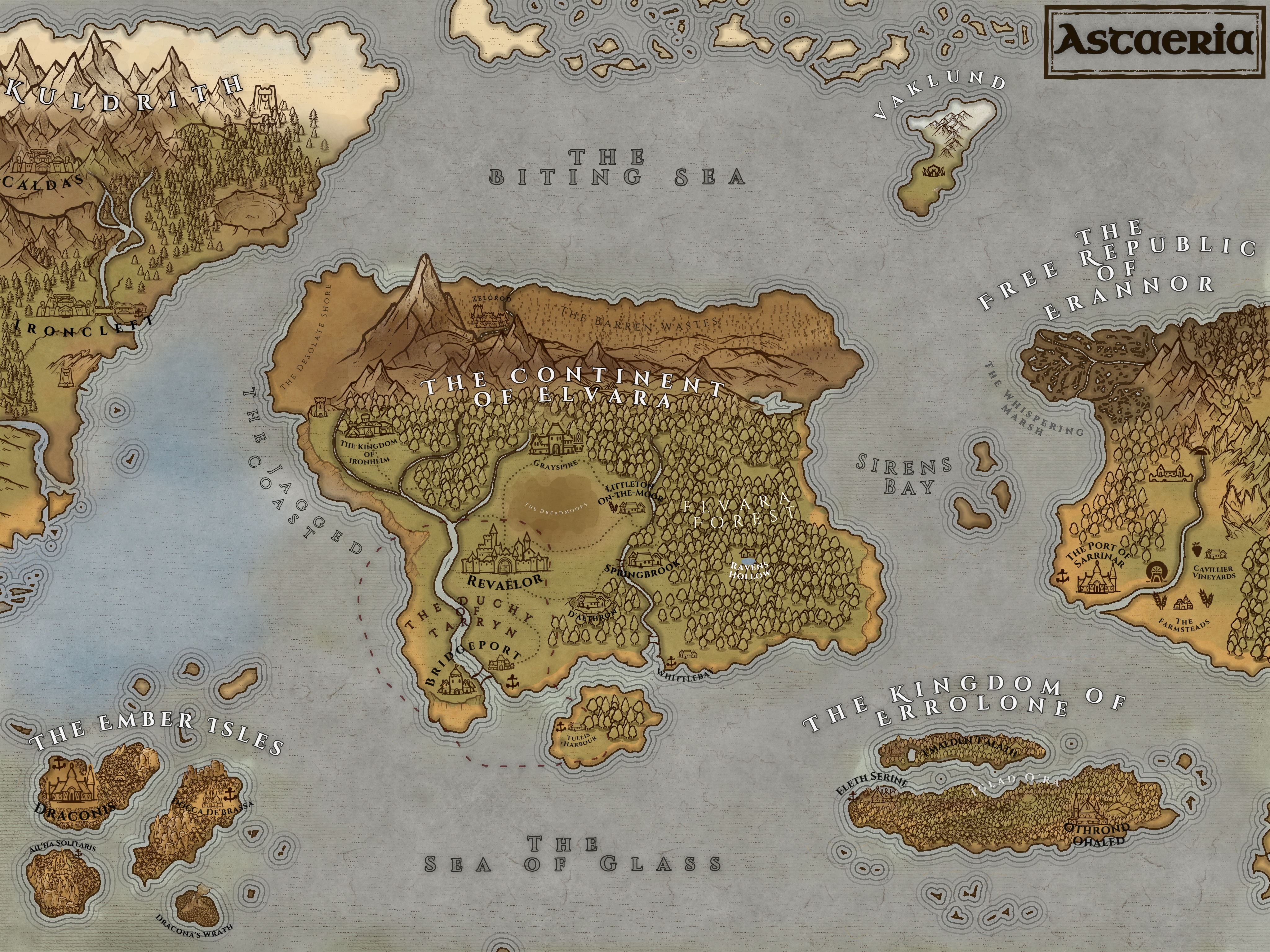 Astaeria (Pre-Vanguard Revolution) Base Map Image