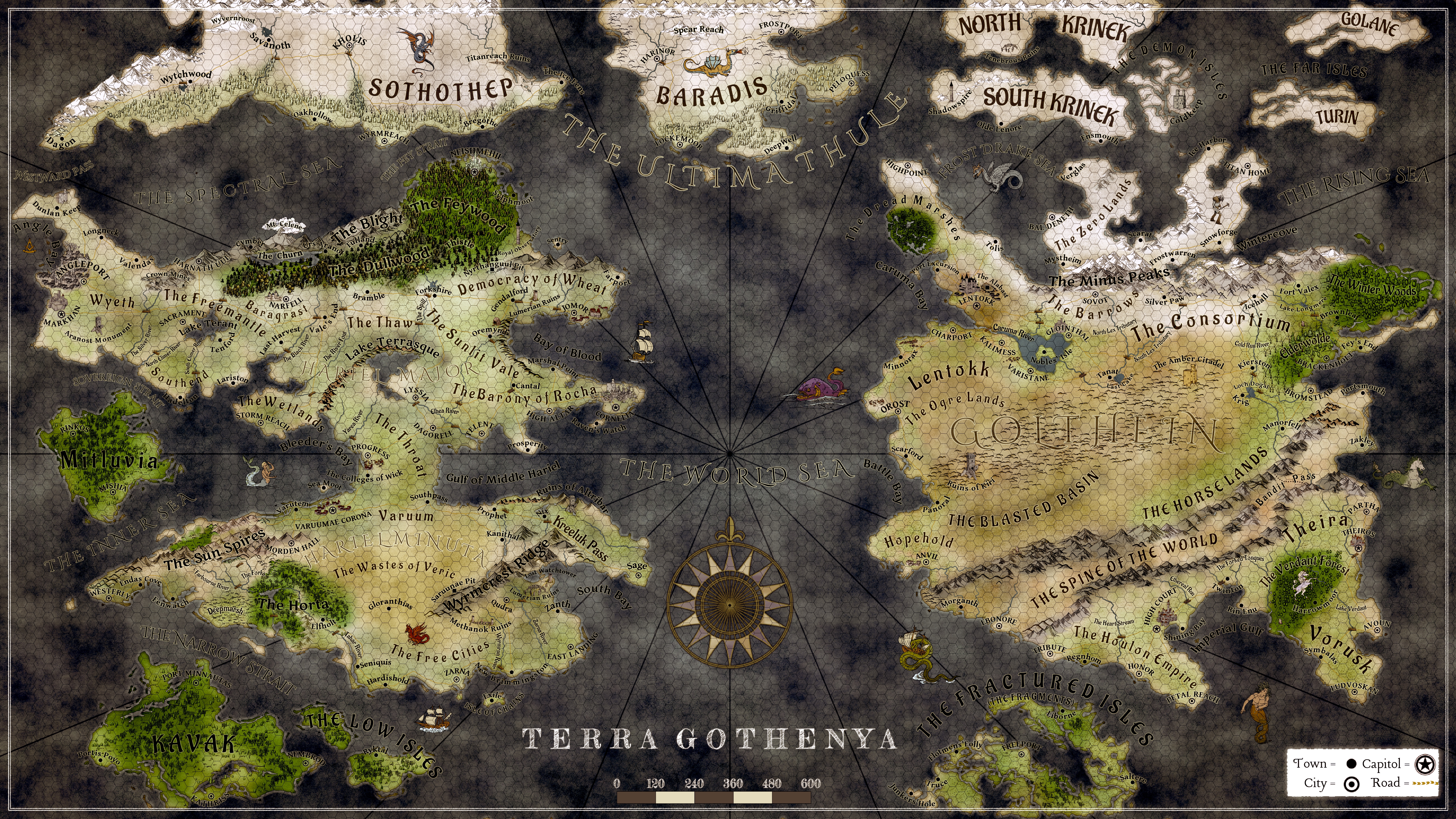 Most detailed Gothenya Map thus far... cover