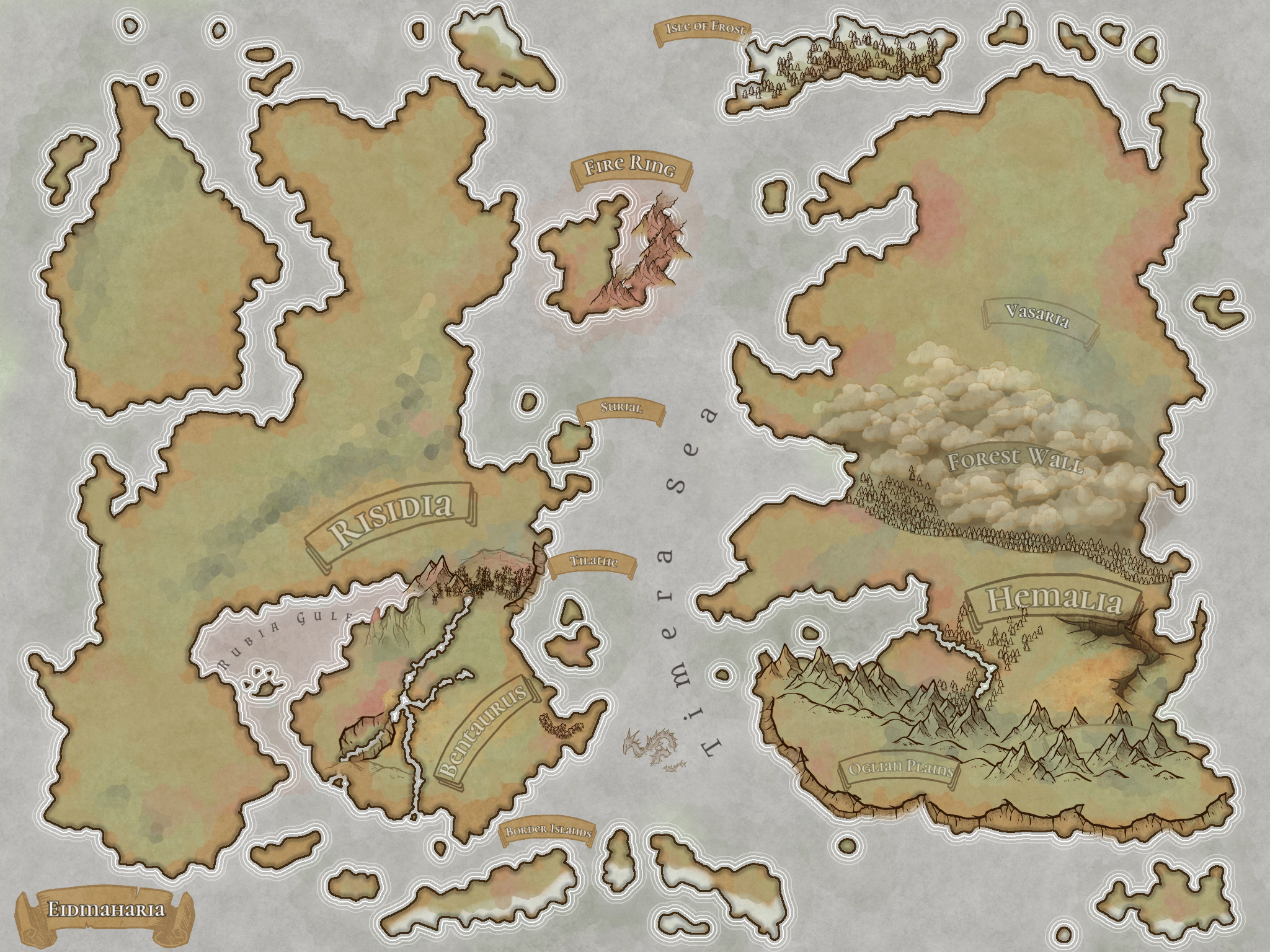 Eidmaharia World Map Base Map Image