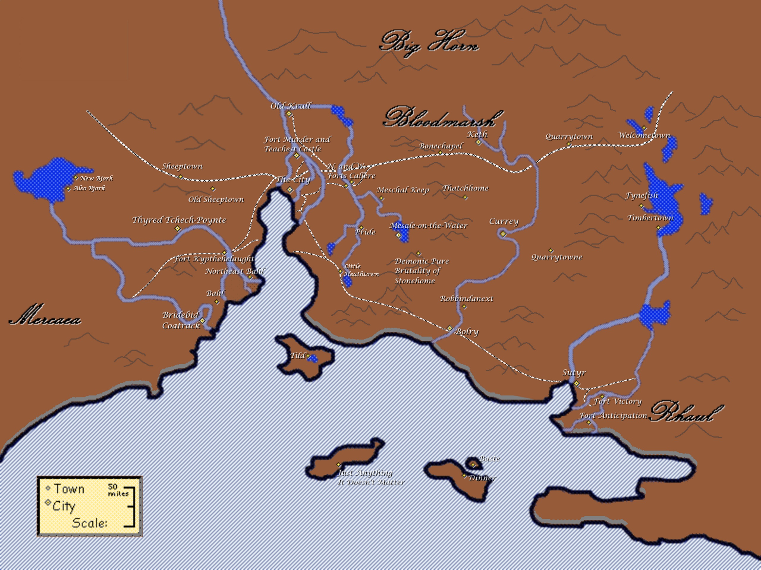 Political Map of Bloodmarsh cover